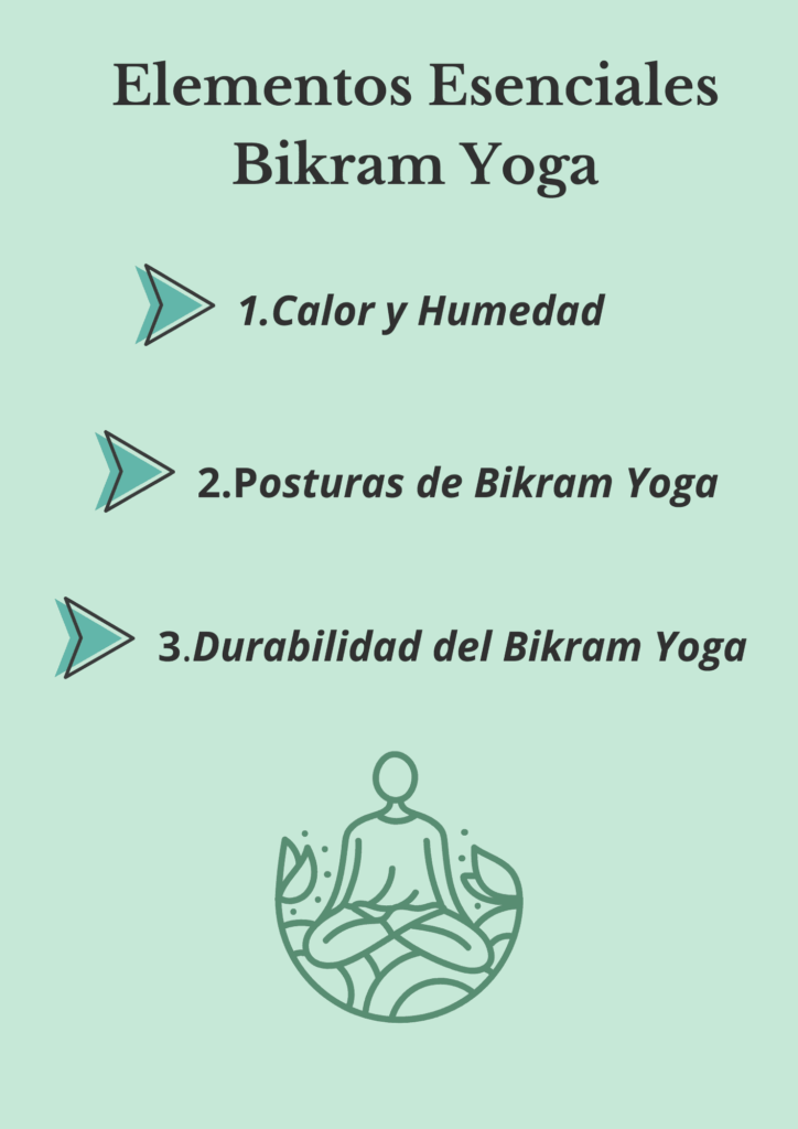 Elementos esenciales Bikram yoga