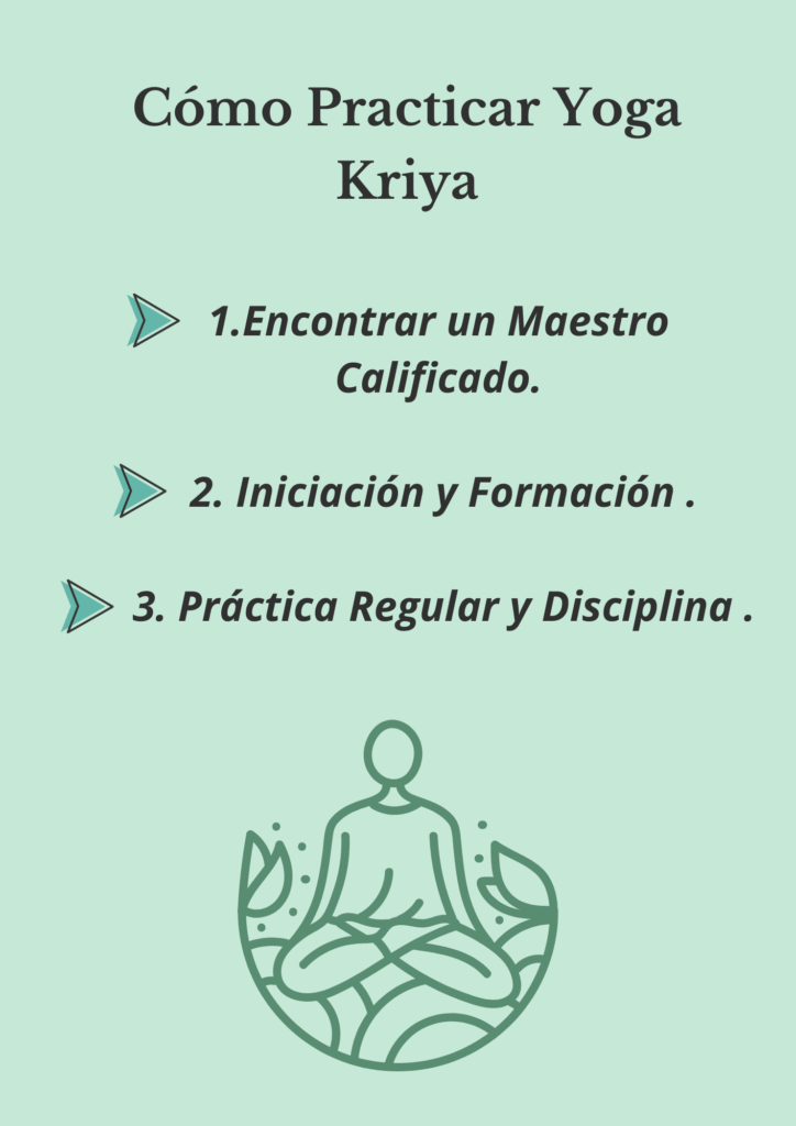 Cómo practicar Yoga Kriya